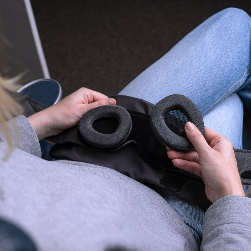 Trtl Travel Sleep Mask for Flying Adjustable Eye Mask for Flying